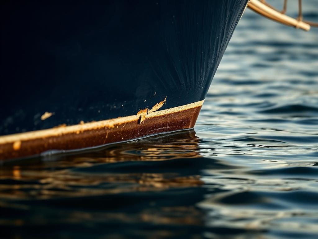 Older yacht moored at a quiet quay illustrating common buying mistakes